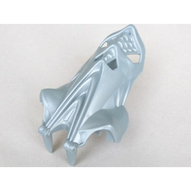 pearl light gray bionicle head spinax