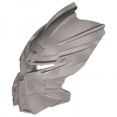 pearl light gray bionicle mask ignika toa ignika