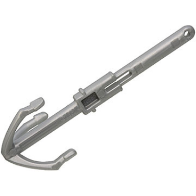 pearl light gray hook grappling with pin and extension