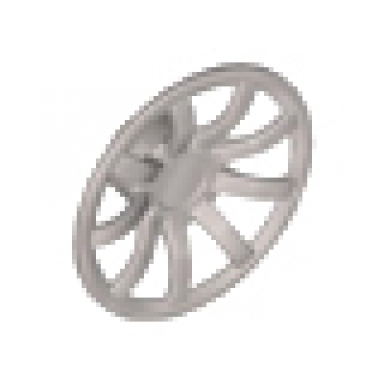 pearl light gray wheel cover 9 spoke - 24mm d - for wheels 55982 and 56145