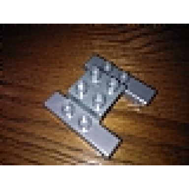 pearl light gray duplo helicopter airplane skids small