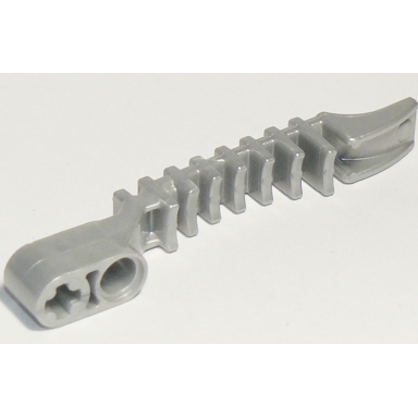 pearl light gray projectile launcher part bionicle thornax launcher half glatorian liftarm end 1 x 8