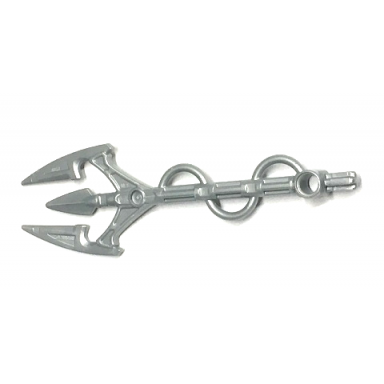 pearl light gray bionicle weapon vapor trident