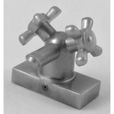 pearl light gray tap 1 x 2 with dual handles large sink faucet