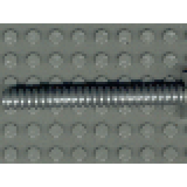 pearl light gray hose ribbed 7mm d 8l 6.4cm