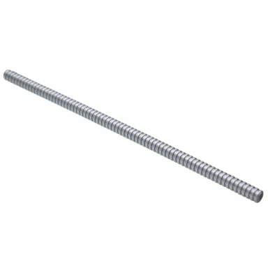 pearl light gray hose ribbed 7mm d 24l 19.2cm