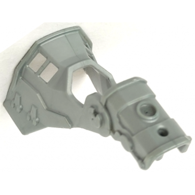 pearl light gray hero factory leg guard
