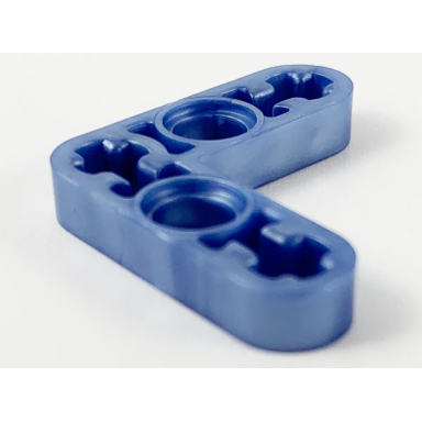 pearl sand blue technic liftarm modified bent thin l-shape 3 x 3
