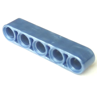 pearl sand blue technic liftarm thick 1 x 5