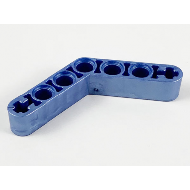 pearl sand blue technic liftarm modified bent thick 1 x 7 4 - 4