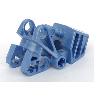 pearl sand blue bionicle foot with ball joint socket 3 x 6 x 2 1 3 rounded tops
