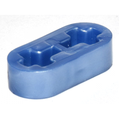 pearl sand blue technic liftarm thin 1 x 2 - axle holes