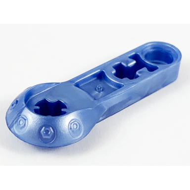 pearl sand blue technic rotation joint ball half with 3l liftarm thin