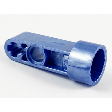 pearl sand blue technic rotation joint socket with 3l liftarm thick