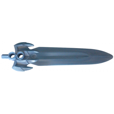 pearl sand blue large figure weapon sword sir santis dracus king mathias series 2 with axle