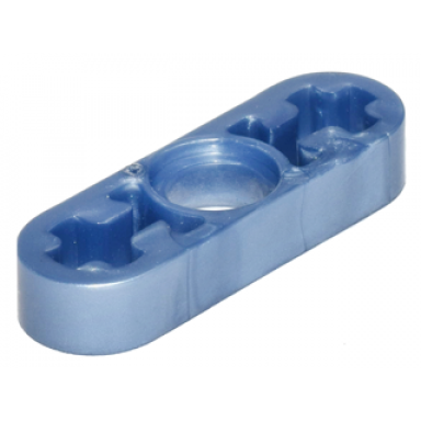pearl sand blue technic liftarm thin 1 x 3 - axle holes