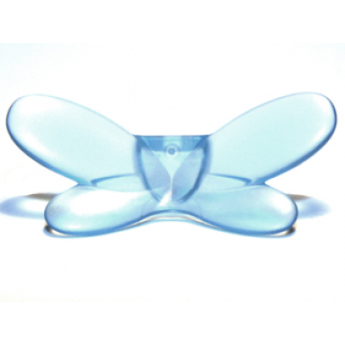 trans-medium blue minifigure wings fairy