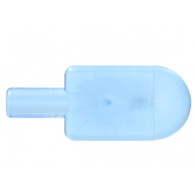 trans-medium blue ice pop freezer lollipop lolly pole popsicle stick