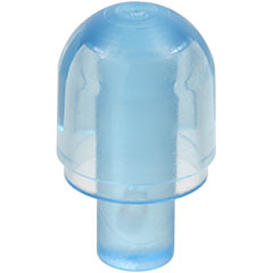 trans-medium blue bar with light bulb cover bionicle barraki eye