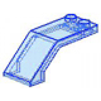 trans-medium blue windscreen 5 x 2 x 1 2 3