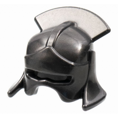 minifigure headgear helmet castle with lateral comb uruk-hai