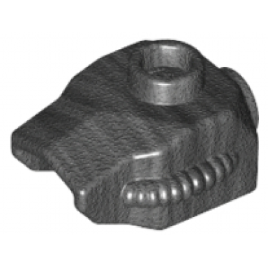 pearl dark gray minifigure hand armor
