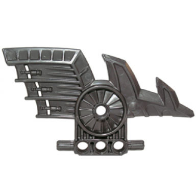 pearl dark gray bionicle weapon axe blade glider wing
