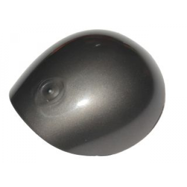 pearl dark gray large figure armor round smooth