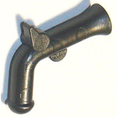 pearl dark gray minifigure weapon gun flintlock pistol