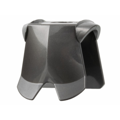 pearl dark gray minifigure armor breastplate with leg protection