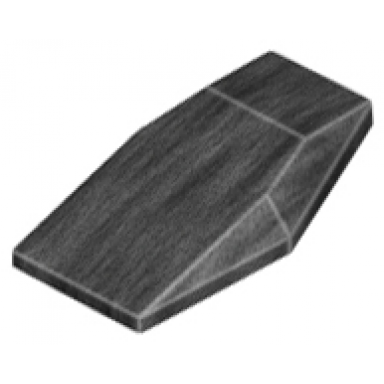 pearl dark gray large figure armor plate small