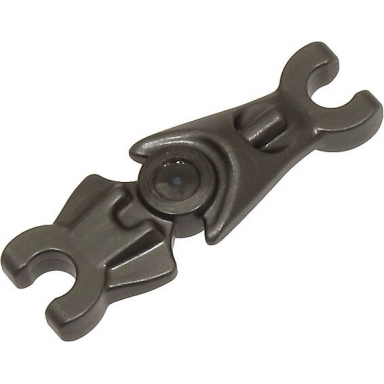 pearl dark gray arm mechanical super battle droid - indented elbow joint