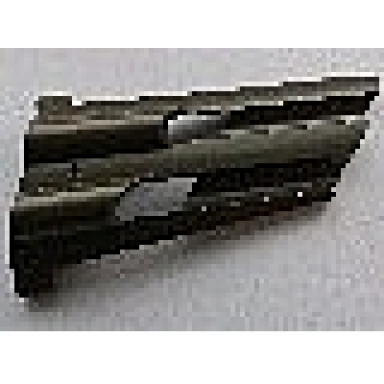pearl dark gray technic panel fairing 3 large long large holes side a