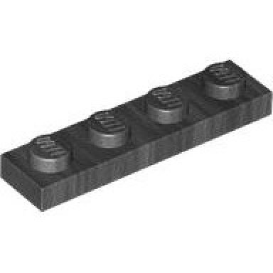 pearl dark gray plate 1 x 4