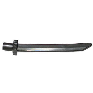 pearl dark gray minifigure weapon sword blade with bar square crossguard