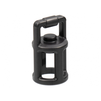 pearl dark gray minifigure utensil lantern