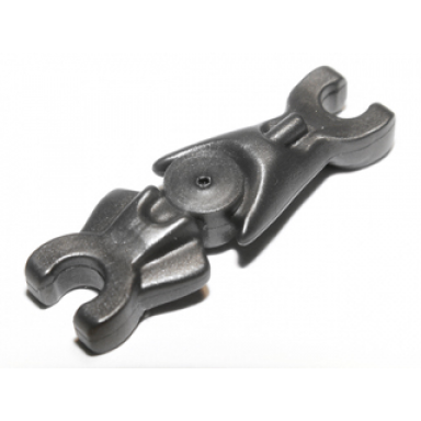 pearl dark gray arm mechanical super battle droid - solid elbow joint