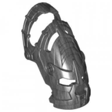 pearl dark gray bionicle mask ignika vezon