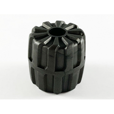 pearl dark gray wheel hard plastic small 22mm d x 24mm