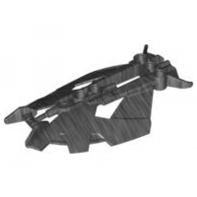 pearl dark gray bionicle panel shield axalara t9