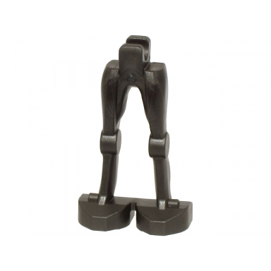 pearl dark gray legs mechanical super battle droid - gap between feet