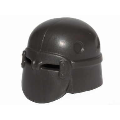 pearl dark gray minifigure headgear helmet sw knight of ren