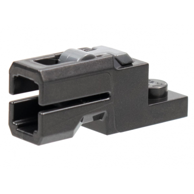 pearl dark gray projectile launcher 1 x 2 mini blaster tile shooter with dark bluish gray trigger 69754 69755