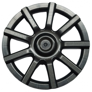 pearl dark gray wheel cover 9 spoke - for wheel 72206pb01