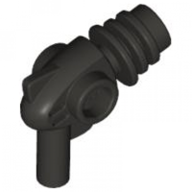 pearl dark gray minifigure weapon space ray gun