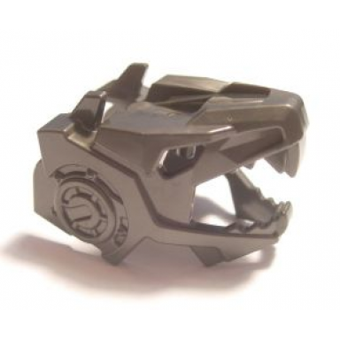 pearl dark gray hero factory mask robotic dog fangz