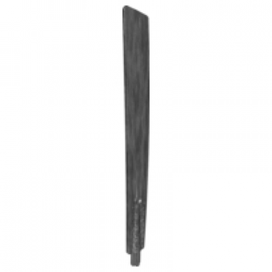 pearl dark gray propeller 1 blade 16l with axle sword blade