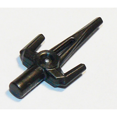 pearl dark gray minifigure weapon sai