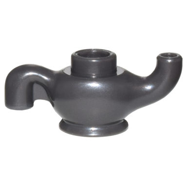 pearl dark gray minifigure utensil genie lamp teapot