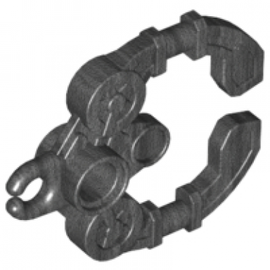 pearl dark gray hero factory weapon handcuff